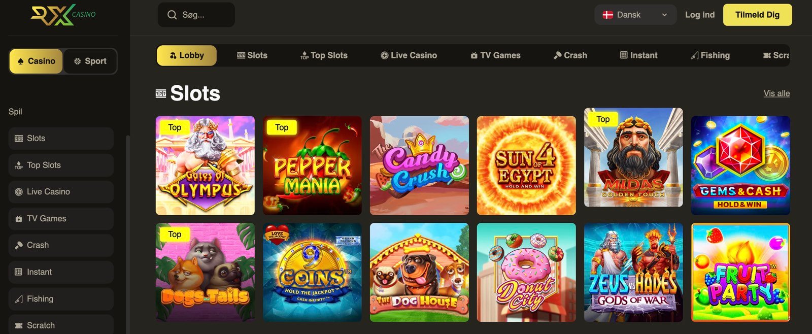 rx casino promo code