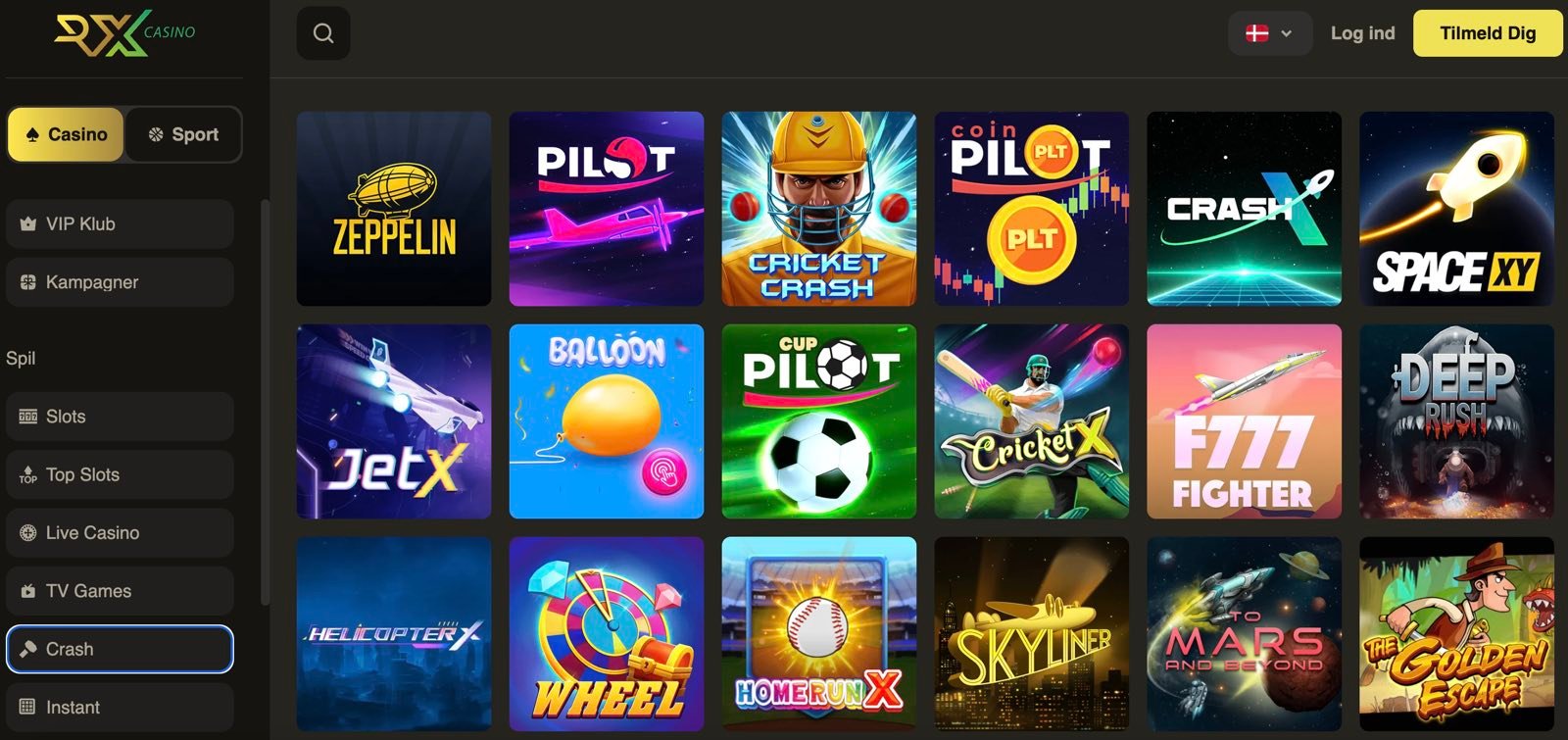 rx casino login