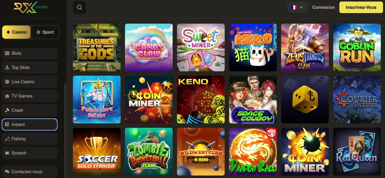 rx casino no deposit bonus code