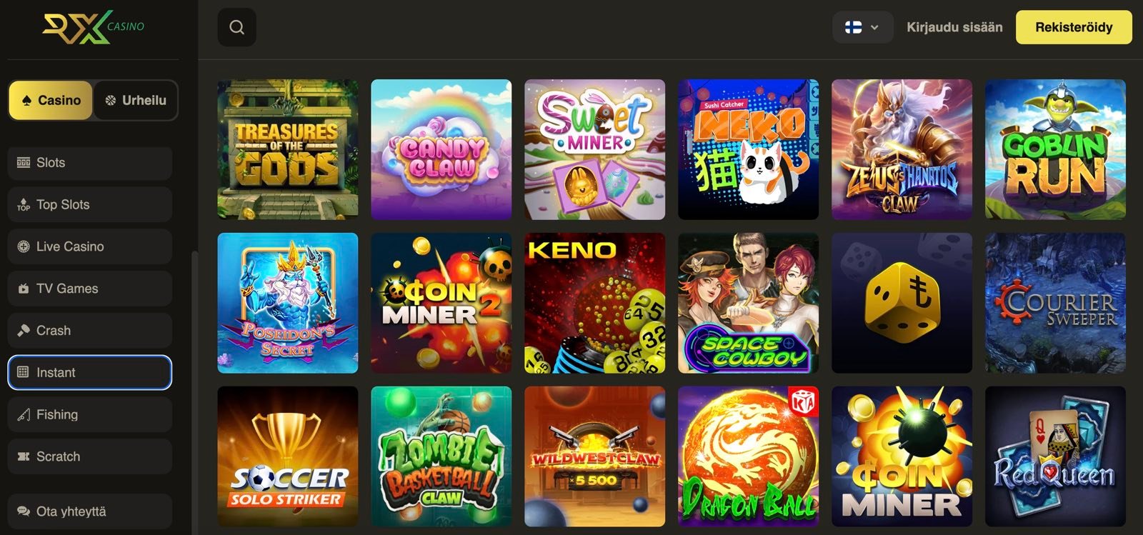 rx casino no deposit bonus code