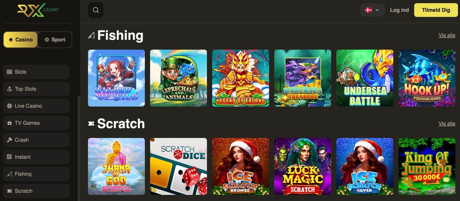 rx casino no deposit